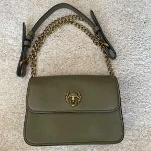 Rudsak leather crossbody bag - cedar green